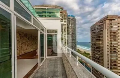 Cobertura lucio costa triplex vista mar -  cobertura 369 m2  -  barra da tijuca