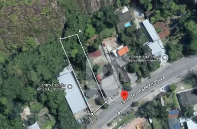 Vargem grande terreno 1755 m2 construção de galpão .