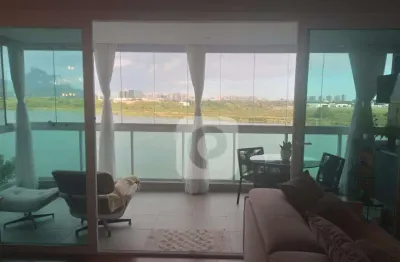Apartamento 142m² espaçoso barra olímpica 3 suítes lazer completo vista lagoa a venda