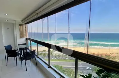 Orla da barra lúcio costa apartamento frontal para mar 4 quartos 1 suíte à venda