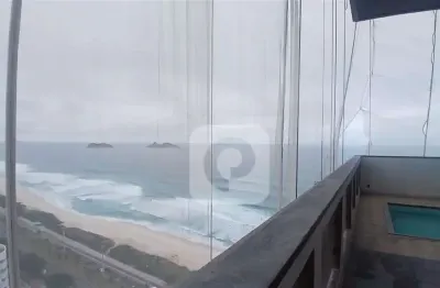 Apartamento duplex frontal mar barra mares posto 4 barra da tijuca