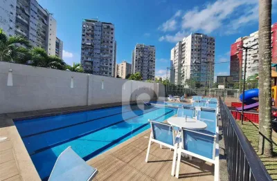 Apartamento à venda 3 quartos, sol manhã, dependência completa na barra olímpica