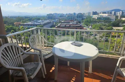 Apartamento no rosas 1 quarto com dependencia completa barra da tijuca
