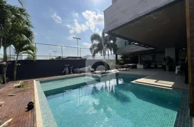 Casa duplex de 750m² com 4 quartos e 4 vagas á venda no alphaville - barra da tijuca - rj