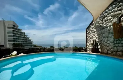 Cobertura Duplex 5 Quartos Vista Frontal Mar e Praça do Ó 336m² Jardim Oceânico