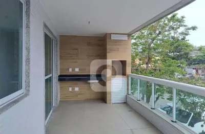 Apartamento com 102m² 3 quartos 2 suítes 2 vagas frente varandão à venda no recreio