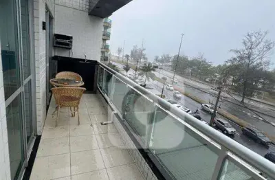 Recreio Apartamento Porteira Fechada  2 quartos 60 m2 Frente Praia  á venda