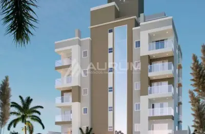 Apartamento com 02 dormitórios (01 suíte) a 350m do mar, bairro gravatá - sc