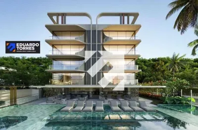 Apartamento com 3 dormitórios à venda, 149 m² por r$ 2.647.631,00 - cabo branco - joão pessoa/pb