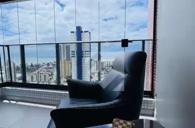 Apartamento com 1 dormitório à venda, 60 m² por r$ 790.000,00 - tambaú - joão pessoa/pb