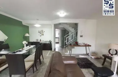 Village com 4 dormitórios à venda, 328 m² por r$ 1.350.000,00 - embaré - santos/sp