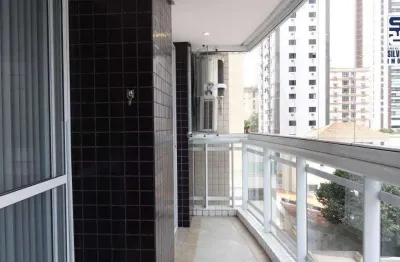 Apartamento com 2 dormitórios à venda, 104 m² por r$ 1.195.000,00 - pompéia - santos/sp