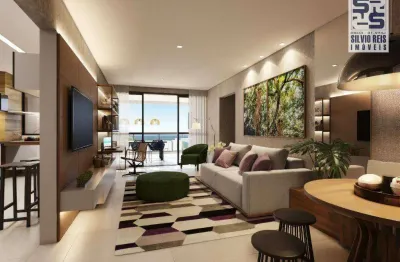 Apartamento com 3 dormitórios à venda, 120 m² por r$ 1.325.700,00 - aparecida - santos/sp