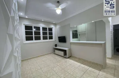 Apartamento com 2 dormitórios à venda, 71 m² por r$ 360.000,00 - josé menino - santos/sp