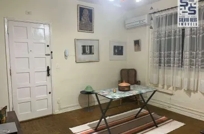 Apartamento com 2 dormitórios à venda, 56 m² por r$ 385.000,00 - aparecida - santos/sp