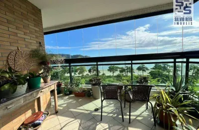 Apartamento com 4 dormitórios à venda, 268 m² por r$ 5.850.000,00 - ponta da praia - santos/sp