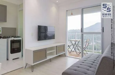 Apartamento com 2 dormitórios à venda, 54 m² por r$ 340.000,00 - morro de nova cintra - santos/sp