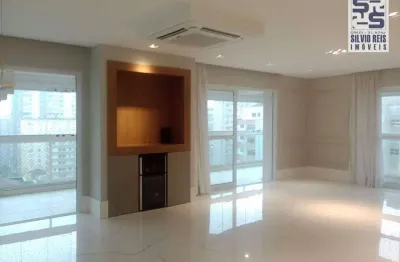 Apartamento com 4 dormitórios, 234 m² - venda por r$ 2.800.000,00 ou aluguel por r$ 20.100,00/mês - boqueirão - santos/sp