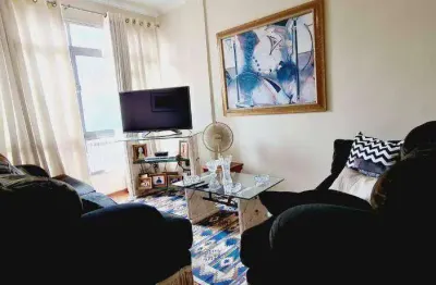 Apartamento com 2 dormitórios à venda, 78 m² por r$ 460.000,00 - aparecida - santos/sp