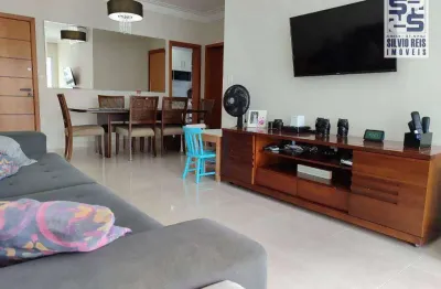 Apartamento com 3 dormitórios 1 suíte , 118 m² por r$ 1.700.000 - aparecida - santos/sp