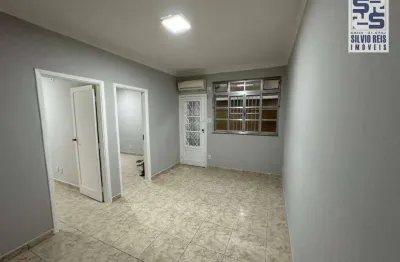 Apartamento com 2 dormitórios à venda, 71 m² por r$ 282.000,00 - macuco - santos/sp