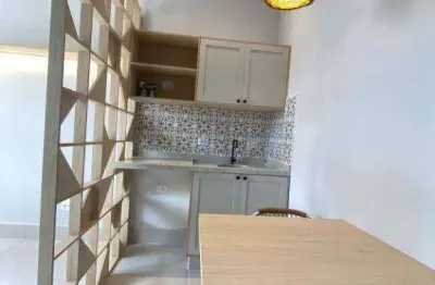 Apartamento à venda, 30 m² por r$ 340.000,01 - ponta da praia - santos/sp