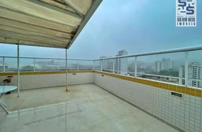 Cobertura com 2 quartos à venda na Rua Caramuru, Estuário, Santos