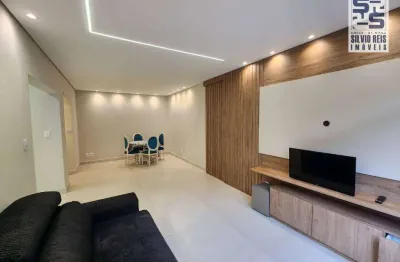 Apartamento com 2 dormitórios com 1 suíte à venda, 83 m² por r$ 680.000 - ponta da praia - santos/sp