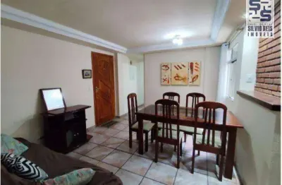 Apartamento com 2 dormitórios à venda, 56 m² por r$ 518.000,00 - pompéia - santos/sp