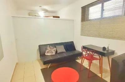 Apartamento com 1 dormitório, 47 m² - venda por r$ 385.000,00 ou aluguel por r$ 4.312,14/mês - gonzaga - santos/sp