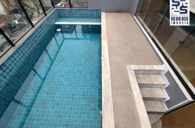 Casa com 3 dormitórios à venda, 280 m² por r$ 2.310.000,00 - embaré - santos/sp