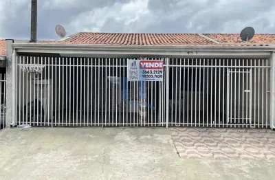 Casa para venda em colombo, palmital, 3 dormitórios, 1 banheiro, 2 vagas