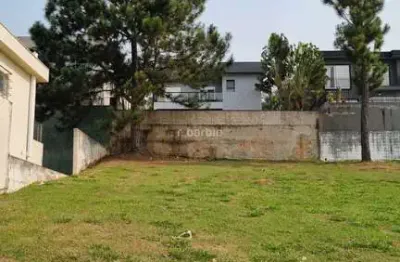 Terreno em condomínio fechado à venda na estrada municipal bela vista, 2550, alphaville, santana de parnaíba por r$ 1.150.000