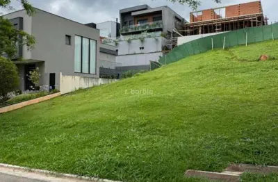 Terreno em condomínio fechado à venda na estrada municipal bela vista, 2550, alphaville, santana de parnaíba por r$ 1.060.000