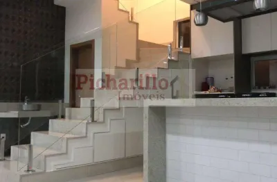 Casa em condomínio para venda em são carlos, reserva aquarela, 3 dormitórios, 3 suítes, 4 banheiros, 2 vagas