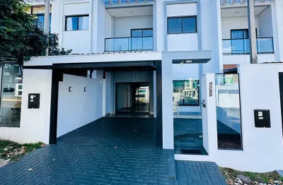 Sobrado semi mobiliado para locação, jardim pancera, toledo - pr