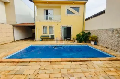 Sobrado para venda com 222 m² e 3 quartos em vila riachuelo, bauru - sp