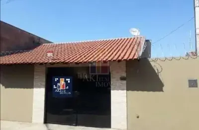 Casa para venda com 98 m² e 2 quartos em vila nova santa luzia, bauru - sp