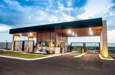 Terreno em condomínio fechado à venda no Residencial Villa de Leon, Piratininga 