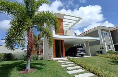Casa em condomínio para venda em parnamirim, pium (distrito litoral), 5 dormitórios, 5 suítes, 7 banheiros, 4 vagas
