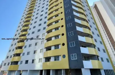 Apartamento para venda em natal, ponta negra, 2 dormitórios, 1 suíte, 2 banheiros, 1 vaga