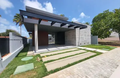 Casa em condomínio para venda em parnamirim, pium (distrito litoral), 3 dormitórios, 3 suítes, 4 banheiros, 4 vagas