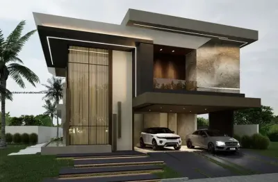 Casa em condomínio para venda em parnamirim, pium (distrito litoral), 5 dormitórios, 5 suítes, 6 banheiros, 4 vagas