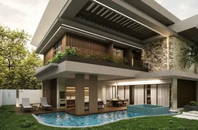 Casa em condomínio para venda em parnamirim, pium (distrito litoral), 5 dormitórios, 5 suítes, 6 banheiros, 4 vagas