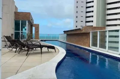 Apartamento para venda em natal, ponta negra, 2 dormitórios, 1 suíte, 2 banheiros, 1 vaga