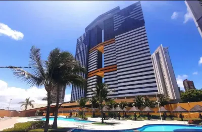 Apartamento para venda em natal, ponta negra, 3 dormitórios, 1 suíte, 2 banheiros, 2 vagas