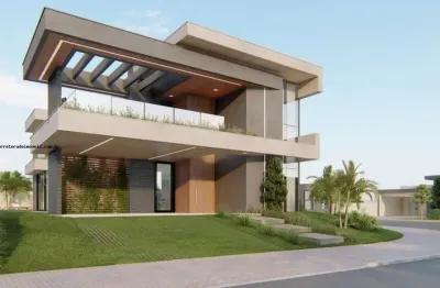 Casa em condomínio para venda em parnamirim, pium (distrito litoral), 5 dormitórios, 5 suítes, 6 banheiros, 4 vagas