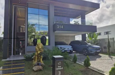 Casa em condomínio para venda em parnamirim, pium (distrito litoral), 3 dormitórios, 3 suítes, 4 banheiros, 4 vagas