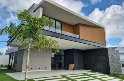 Casa em condomínio para venda em parnamirim, pium (distrito litoral), 4 dormitórios, 4 suítes, 5 banheiros, 4 vagas