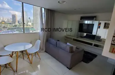 Apartamento de 55 m² com 1 dormitório - localizado ao lado da marginal pinheiro